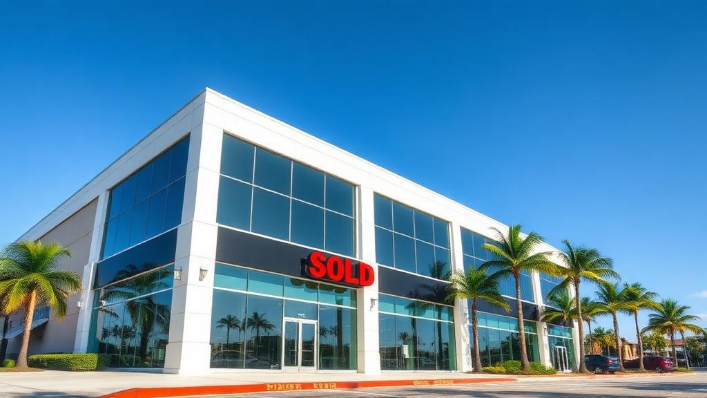 Steps to selling a commercial building with an agent in Doral — sold commercial property